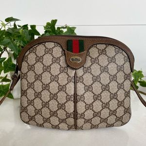 Gucci Supreme Monogram Crossbody Bag | Vintage Gucci Sherry Line Crossbody Bag